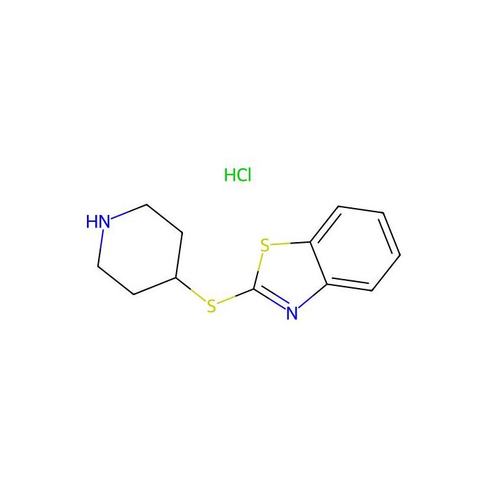 2-(Piperidin-4-ylthio)benzo[d]thiazole hydrochloride - ≥97% CAS No(333992-22-6) by Aladdin Scientific