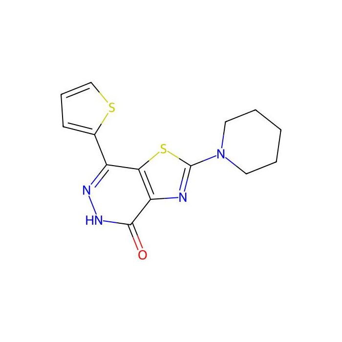 2-piperidin-1-yl-7-(2-thienyl)[1,3]thiazolo[4,5-d]pyridazin-4(5H)-one - ≥98% CAS No(1105192-52-6) by Aladdin Scientific