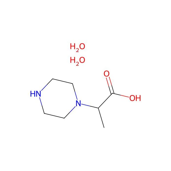 2-(Piperazin-1-yl)propanoic acid dihydrate - ≥98% CAS No(824414-03-1) by Aladdin Scientific