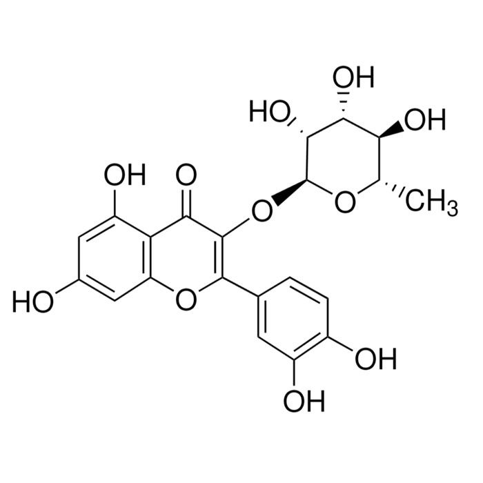 Quercetin 3-rhamnoside - analytical standard, ≥98% CAS No(522-12-3) by Aladdin Scientific