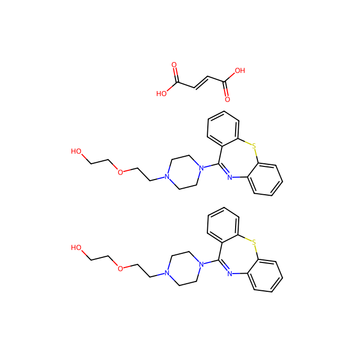 Quetiapine Fumarate - ≥98% CAS No(111974-72-2) by Aladdin Scientific