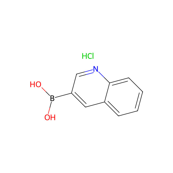 Quinoline-3-boronic acid hydrochloride - ≥98% CAS No(850568-71-7) by Aladdin Scientific