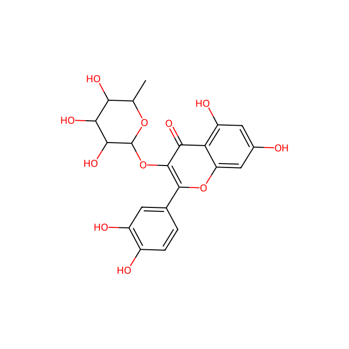 Quercetin 3-rhamnoside - 10mM in DMSO CAS No(522-12-3) by Aladdin Scientific