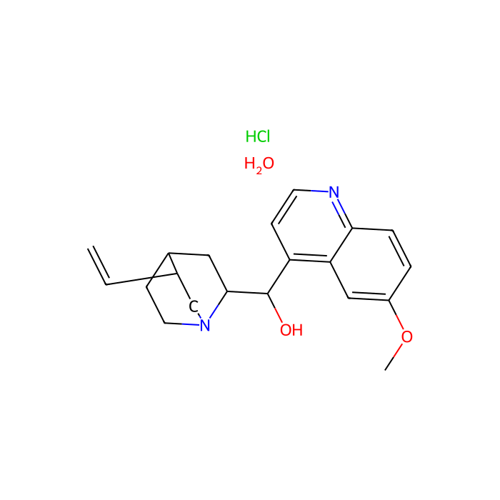 Quinidine hydrochloride monohydrate - 10mM in DMSO CAS No(6151-40-2) by Aladdin Scientific