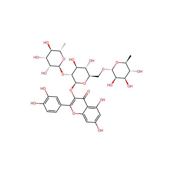 Quercetin 3-O-rhamnosyl(1→2)[rhamnosyl-[(1→6)]glucoside - ≥98% CAS No(55696-57-6) by Aladdin Scientific