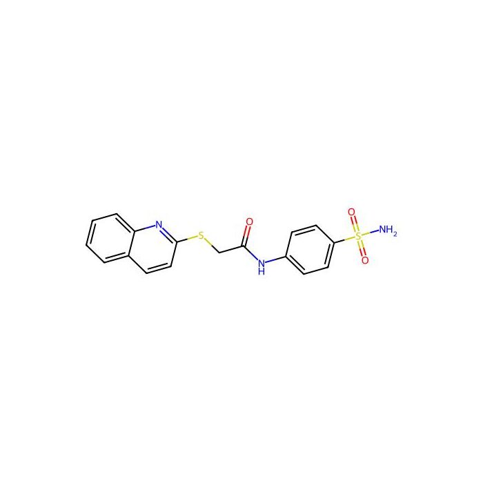 2-quinolin-2-ylsulfanyl-N-(4-sulfamoylphenyl)acetamide - ≥98% CAS No(671198-73-5) by Aladdin Scientific