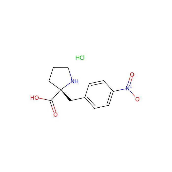 (R)-2-(4-Nitrobenzyl)pyrrolidine-2-carboxylic acid hydrochloride - ≥98% CAS No(1217739-51-9) by Aladdin Scientific