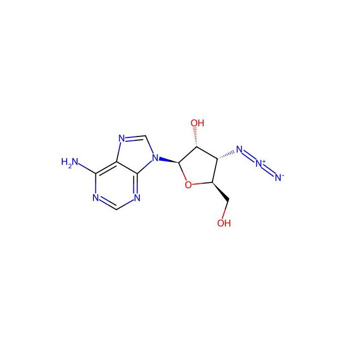 (2R,3R,4S,5S)-2-(6-aminopurin-9-yl)-4-azido-5-(hydroxymethyl)oxolan-3-ol - ≥98% CAS No(58699-62-0) by Aladdin Scientific