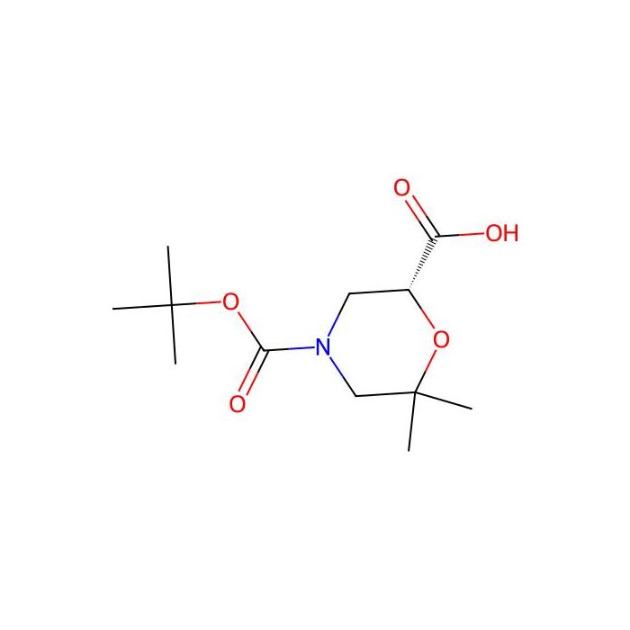 (R)-4-(Tert-butoxycarbonyl)-6,6-dimethylmorpholine-2-carboxylic acid - ≥98% CAS No(1416445-02-7) by Aladdin Scientific