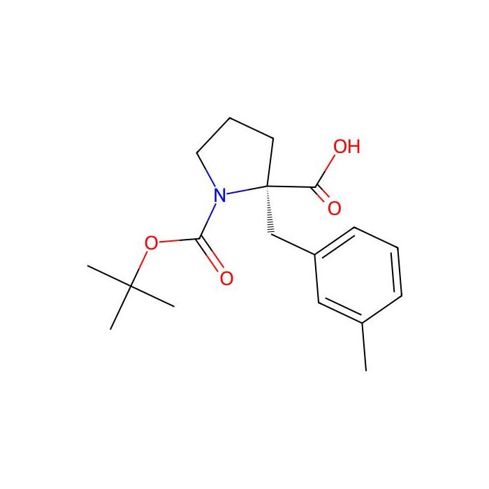 (R)-1-(tert-Butoxycarbonyl)-2-(3-methylbenzyl)pyrrolidine-2-carboxylic acid - ≥98% CAS No(959576-63-7) by Aladdin Scientific