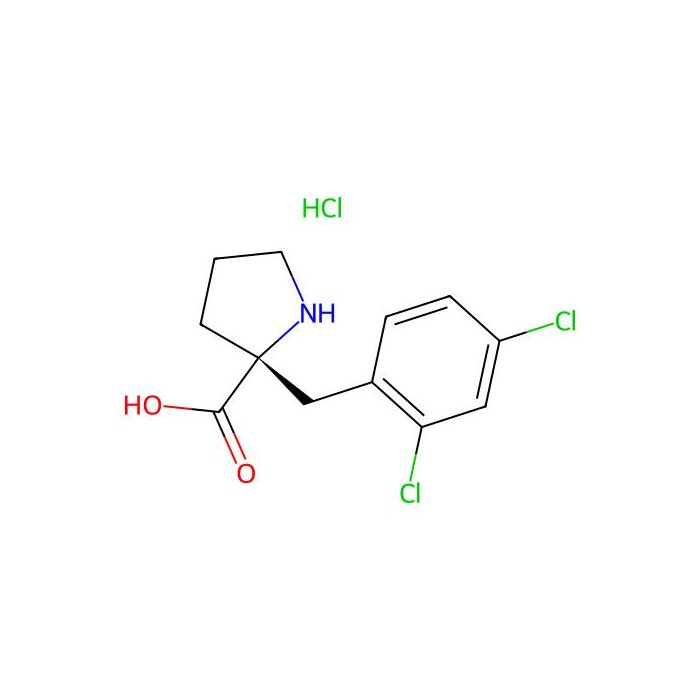 (R)-2-(2,4-Dichlorobenzyl)pyrrolidine-2-carboxylic acid hydrochloride - ≥95% CAS No(1049727-74-3) by Aladdin Scientific