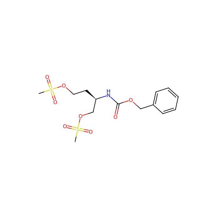 (R)-2-(((Benzyloxy)carbonyl)amino)butane-1,4-diyl dimethanesulfonate - ≥95% CAS No(655785-24-3) by Aladdin Scientific