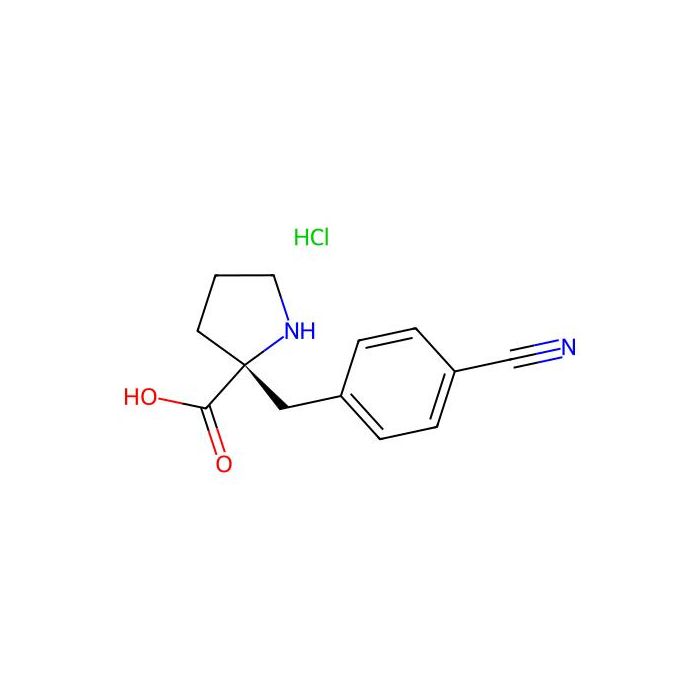 (R)-2-(4-Cyanobenzyl)pyrrolidine-2-carboxylic acid hydrochloride - ≥98% CAS No(1049728-28-0) by Aladdin Scientific