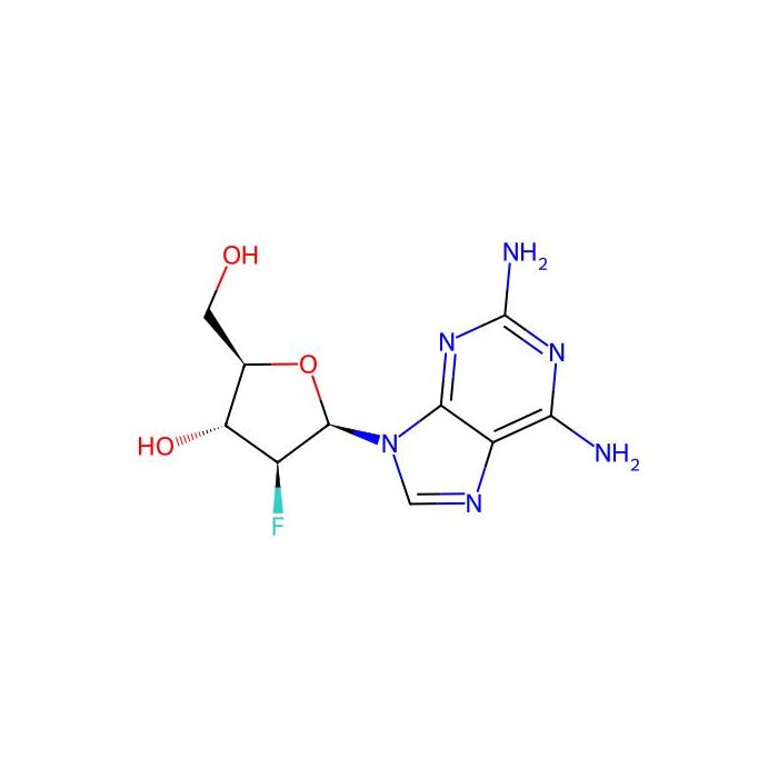 (2R,3R,4S,5R)-5-(2,6-diaminopurin-9-yl)-4-fluoro-2-(hydroxymethyl)oxolan-3-ol - ≥95% CAS No(103884-97-5) by Aladdin Scientific