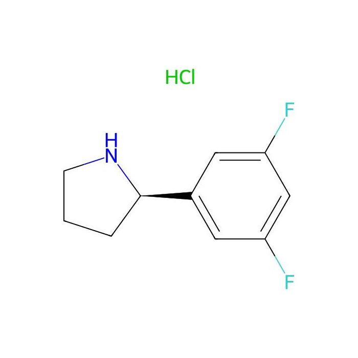 (r)-2-(3,5-Difluorophenyl)pyrrolidine hydrochloride - ≥97% CAS No(1443538-50-8) by Aladdin Scientific
