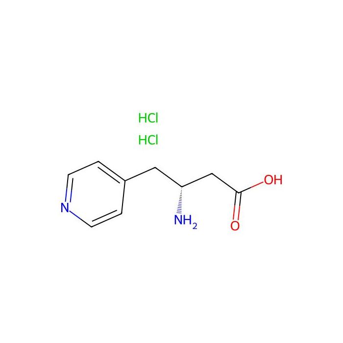 (R)-3-Amino-4-(pyridin-4-yl)butanoic acid dihydrochloride - ≥95% CAS No(269396-67-0) by Aladdin Scientific