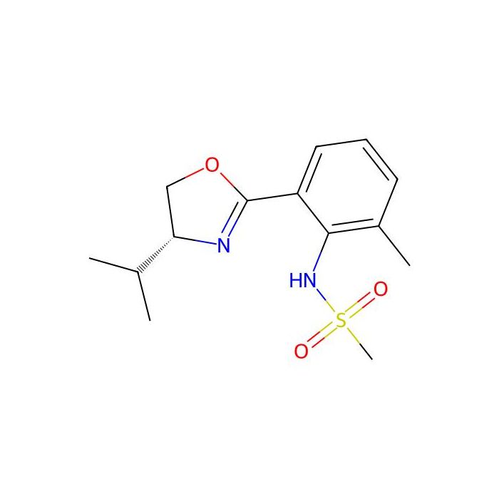 (R)-N-(2-(4-isopropyl-4,5-dihydrooxazol-2-yl)-6-methylphenyl)methanesulfonamide - ≥98% CAS No(871360-40-6) by Aladdin Scientific