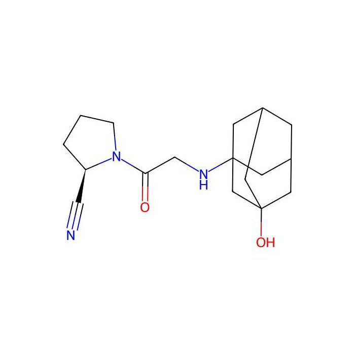 rel-(2R)-1-(2-((3-Hydroxytricyclo(3.3.1.13,7)dec-1-yl)amino)acetyl)-2-pyrrolidinecarbonitrile - ≥99% CAS No(1036959-27-9) by Aladdin Scientific