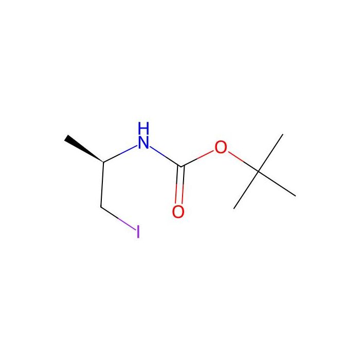 (R)-(2-Iodo-1-methyl-ethyl)-carbamic acid tert-butyl ester, 95% - ≥97% CAS No(446060-78-2) by Aladdin Scientific