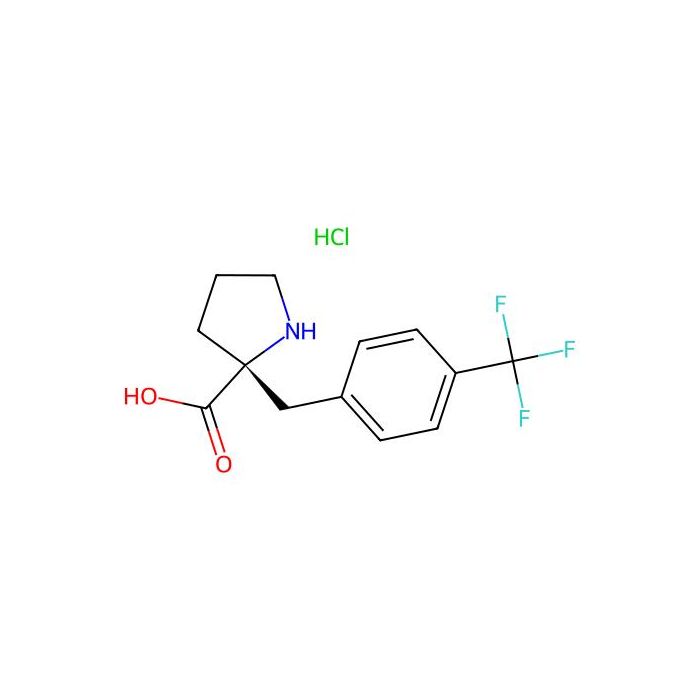 (R)-2-(4-(Trifluoromethyl)benzyl)pyrrolidine-2-carboxylic acid hydrochloride - ≥98% CAS No(1049728-08-6) by Aladdin Scientific