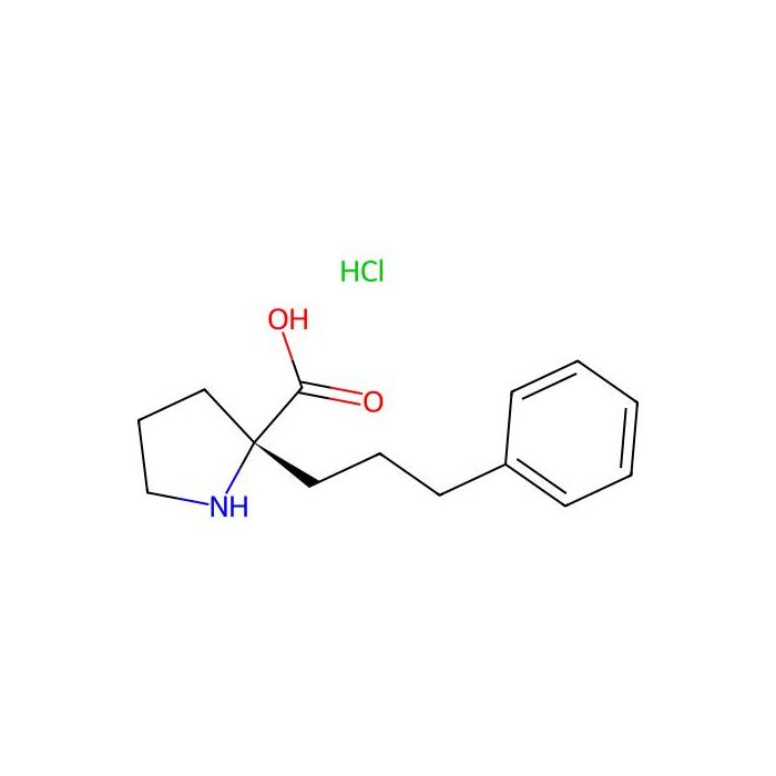 (R)-2-(3-Phenylpropyl)pyrrolidine-2-carboxylic acid hydrochloride - ≥98% CAS No(1217792-29-4) by Aladdin Scientific
