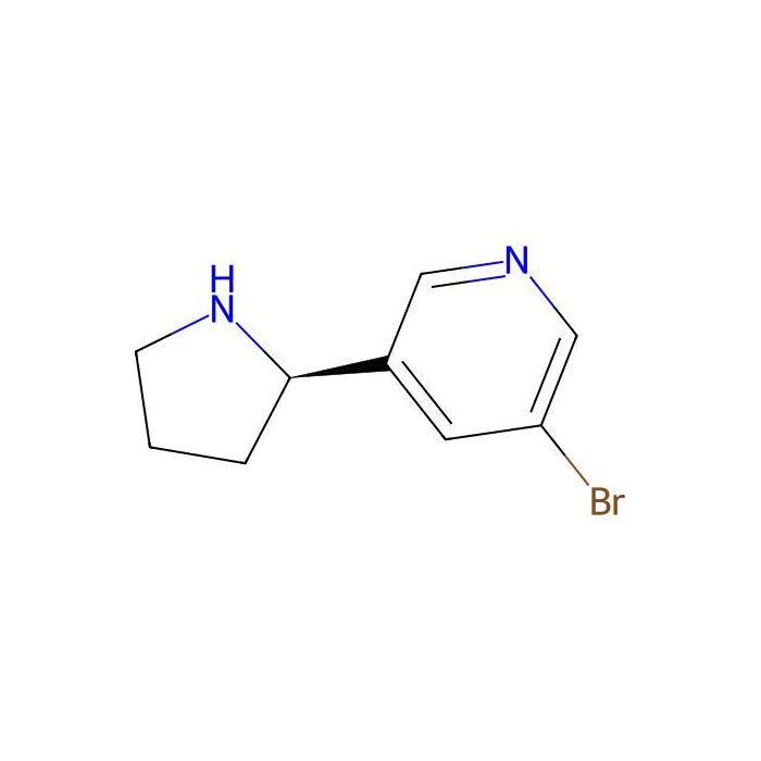 (R)-3-Bromo-5-(pyrrolidin-2-yl)pyridine - ≥97% CAS No(83023-56-7) by Aladdin Scientific