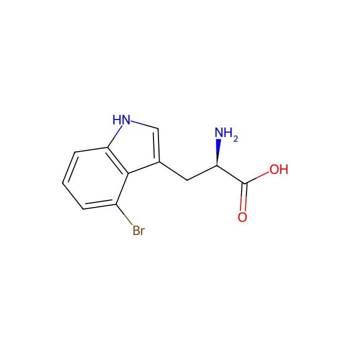 (R)-2-Amino-3-(4-bromo-1H-indol-3-yl)propanoic acid - ≥95% CAS No(219943-61-0) by Aladdin Scientific