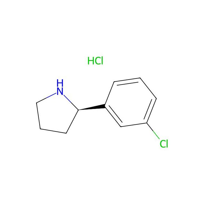(R)-2-(3-Chlorophenyl)pyrrolidine Hydrochloride - ≥97% CAS No(1360442-43-8) by Aladdin Scientific