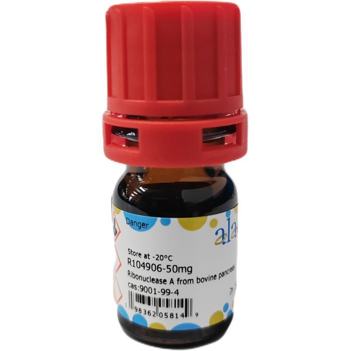 Ribonuclease A from bovine pancreas -   CAS No(9001-99-4) by Aladdin Scientific