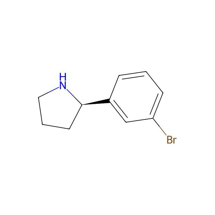 (2R)-2-(3-bromophenyl)pyrrolidine - ≥95% CAS No(1217632-62-6) by Aladdin Scientific