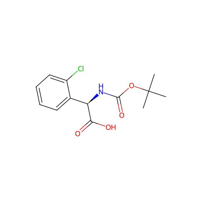 (R)-2-((tert-Butoxycarbonyl)amino)-2-(2-chlorophenyl)acetic acid - ≥98% CAS No(1212602-23-7) by Aladdin Scientific