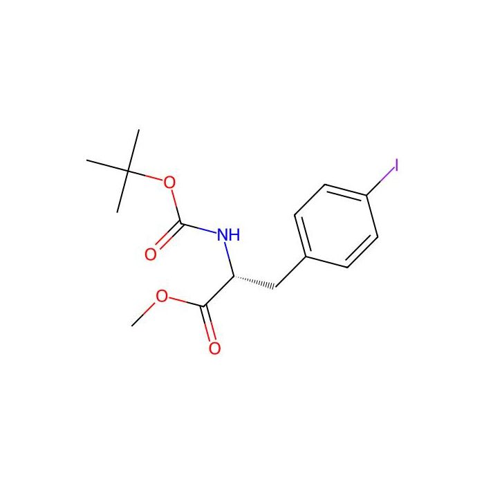 (R)-Methyl 2-Boc-amino-3-(4-iodophenyl)propionate - ≥96% CAS No(210962-91-7) by Aladdin Scientific