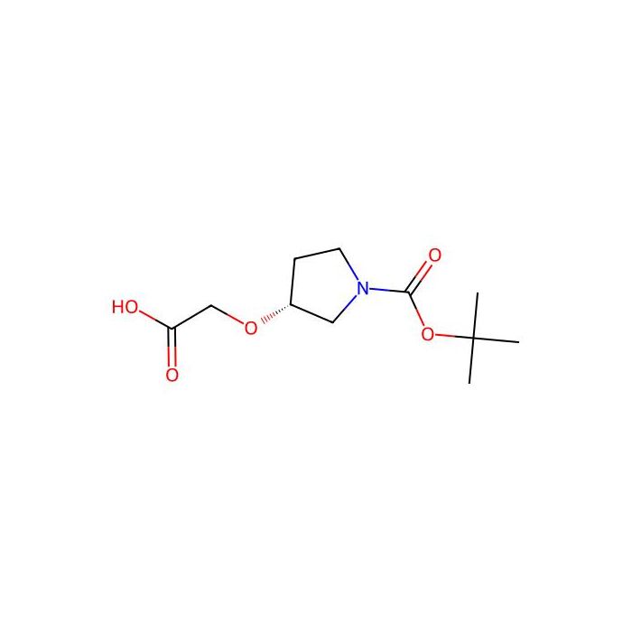 (R)-1-Boc-3-carboxymethoxy-pyrrolidine - ≥98% CAS No(170097-85-5) by Aladdin Scientific