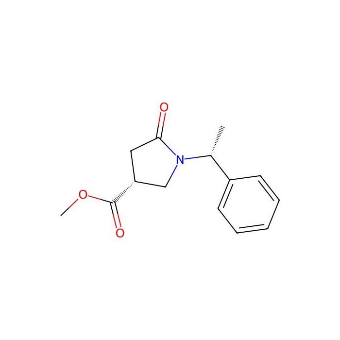 (R)-methyl 5-oxo-1-((R)-1-phenylethyl)pyrrolidine-3-carboxylate - ≥95% CAS No(99735-45-2) by Aladdin Scientific