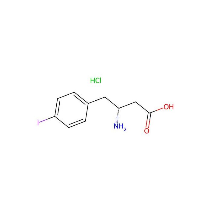 (R)-3-Amino-4-(4-iodophenyl)butanoic acid hydrochloride - ≥95% CAS No(269396-70-5) by Aladdin Scientific