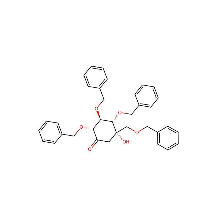 (2R,3S,4S,5S)-5-Hydroxy-2,3,4-tris(phenylmethoxy)-5-((phenylmethoxy)methyl)cyclohexanone - ≥95% CAS No(115250-38-9) by Aladdin Scientific
