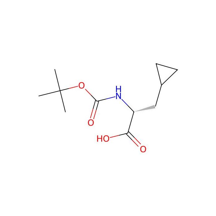 (R)-2-((tert-Butoxycarbonyl)amino)-3-cyclopropylpropanoic acid - ≥95% CAS No(89483-08-9) by Aladdin Scientific