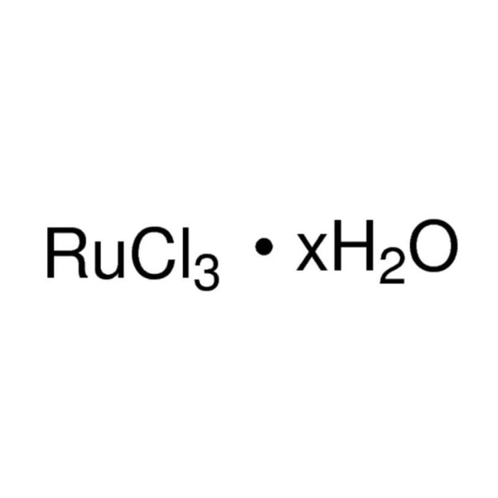 Ruthenium chloride hydrate - 35.0-42.0% Ru basis CAS No(14898-67-0) by Aladdin Scientific