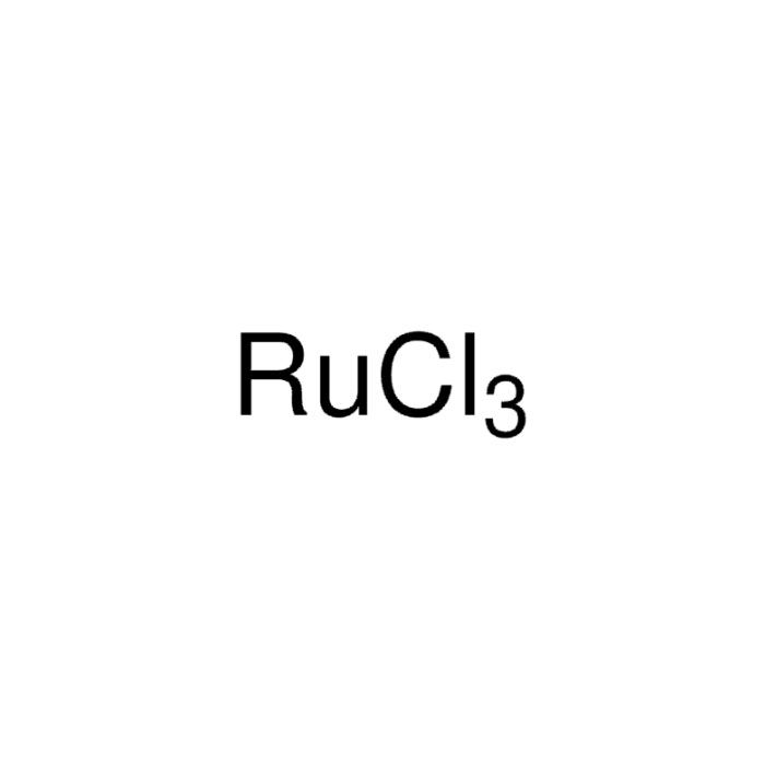 Ruthenium(III) chloride anhydrous - Ru content 45-55% CAS No(10049-08-8) R119430 by Aladdin Scientific