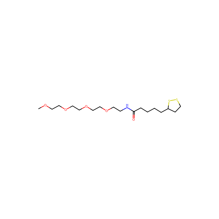(R)-N-(3,6,9,12-Tetraoxatridecyl)-α-lipoamide - ≥90% CAS No(1334172-66-5) by Aladdin Scientific