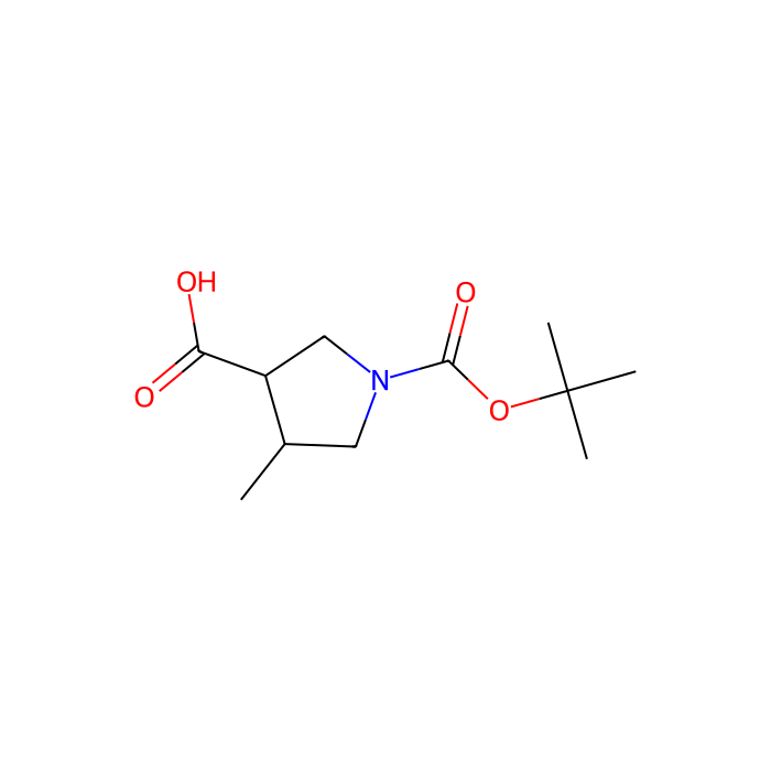 (3R,4R)-1-[(tert-butoxy)carbonyl]-4-methylpyrrolidine-3-carboxylic acid - ≥97% CAS No(1119512-35-4) by Aladdin Scientific