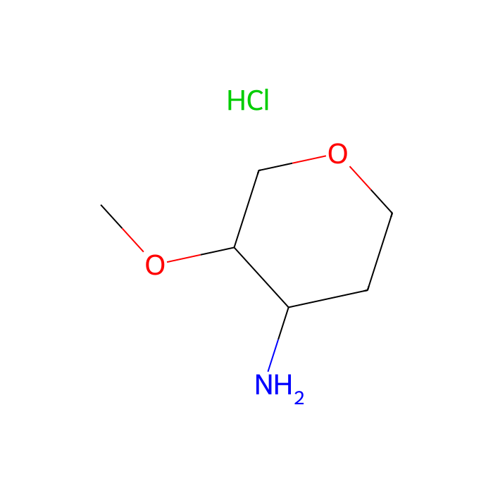 (3R,4R)-3-methoxyoxan-4-amine hydrochloride - ≥97% CAS No(1232064-63-9) by Aladdin Scientific