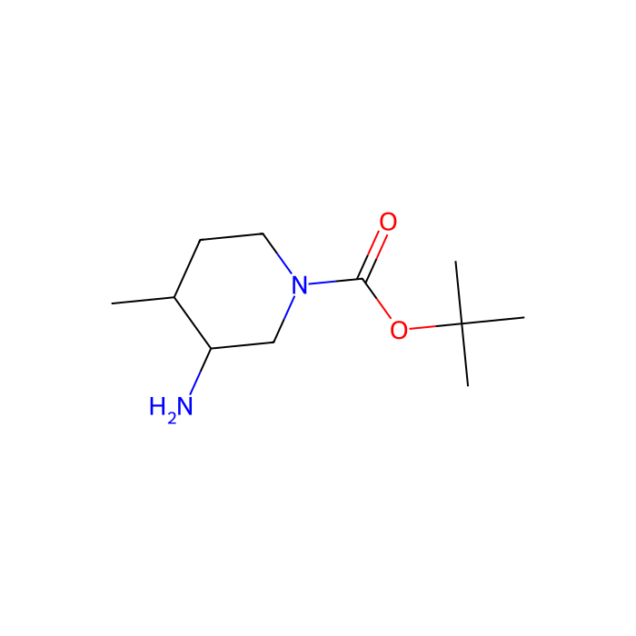 (3r,​4s)​-​rel-1-​piperidinecarboxylic acid, 3-​amino-​4-​methyl-​, 1,​1-​dimethylethyl ester - ≥97% CAS No(1271810-27-5) by Aladdin Scientific