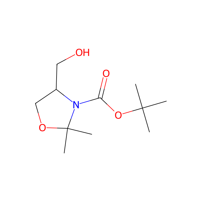 (R)-4-Hydroxymethyl-2,2-dimethyl-oxazolidine-3-carboxylic acid tert-butyl ester - ≥96% CAS No(108149-63-9) by Aladdin Scientific
