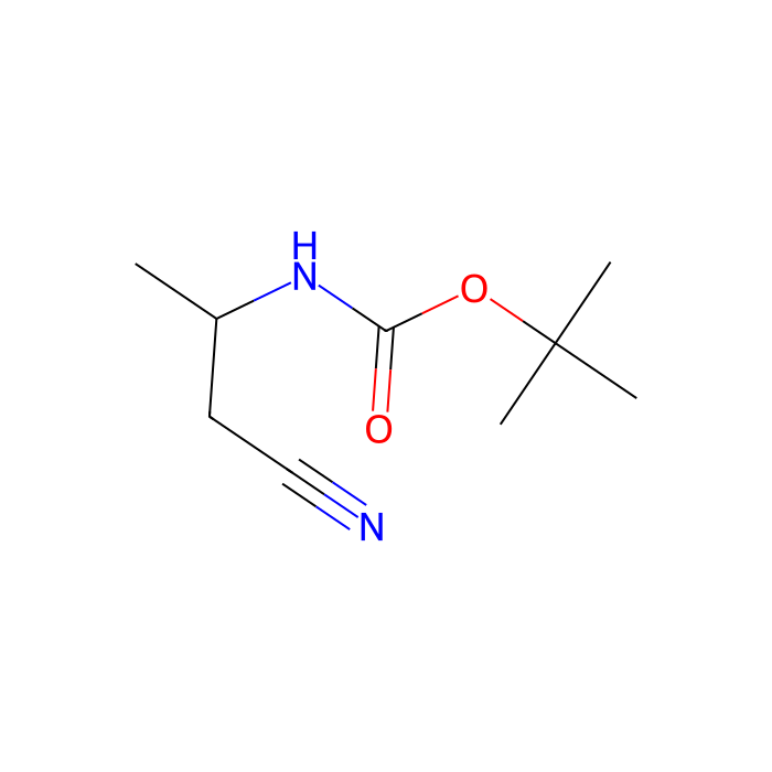 (R)-(2-Cyano-1-methylethyl)carbamic acid, 1,1-dimethylethyl ester - ≥98% CAS No(170367-68-7) by Aladdin Scientific