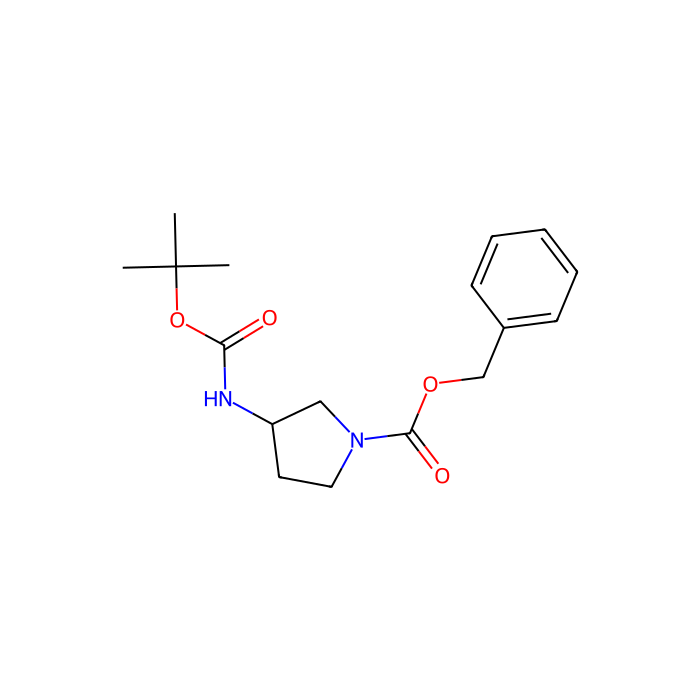 (R)-1-Cbz-3-Boc-Aminopyrrolidine - ≥97% CAS No(122536-75-8) by Aladdin Scientific