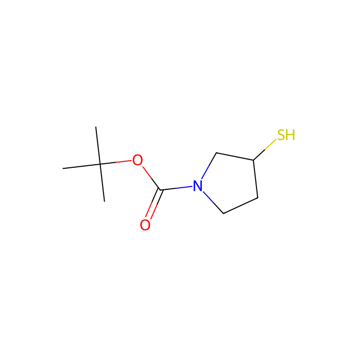 (R)-tert-Butyl 3-mercaptopyrrolidine-1-carboxylate - ≥97% CAS No(1236007-42-3) by Aladdin Scientific
