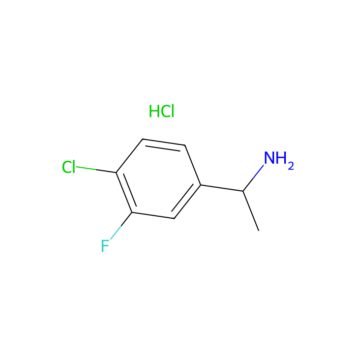 (R)-1-(4-Chloro-3-fluorophenyl)ethanamine hydrochloride - ≥98% CAS No(1253790-80-5) by Aladdin Scientific