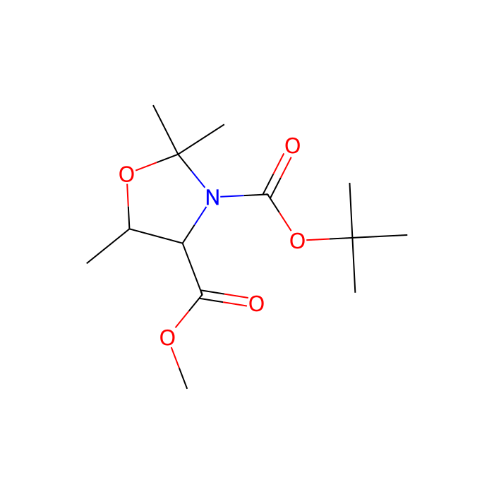 (4R,5R)-3-tert-Butyl 4-methyl 2,2,5-trimethyloxazolidine-3,4-dicarboxylate - ≥95% CAS No(1393440-06-6) by Aladdin Scientific
