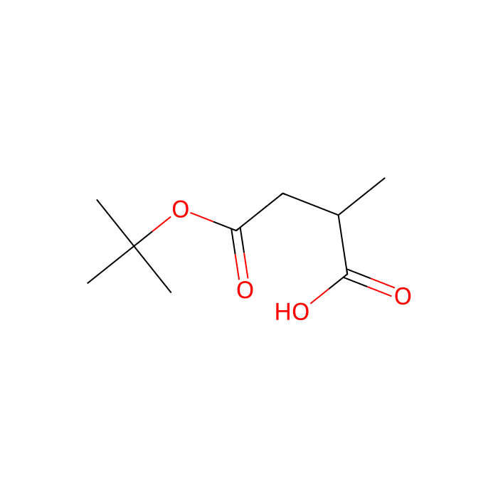(R)-4-(tert-Butoxy)-2-methyl-4-oxobutanoic acid - ≥98% CAS No(185836-75-3) by Aladdin Scientific